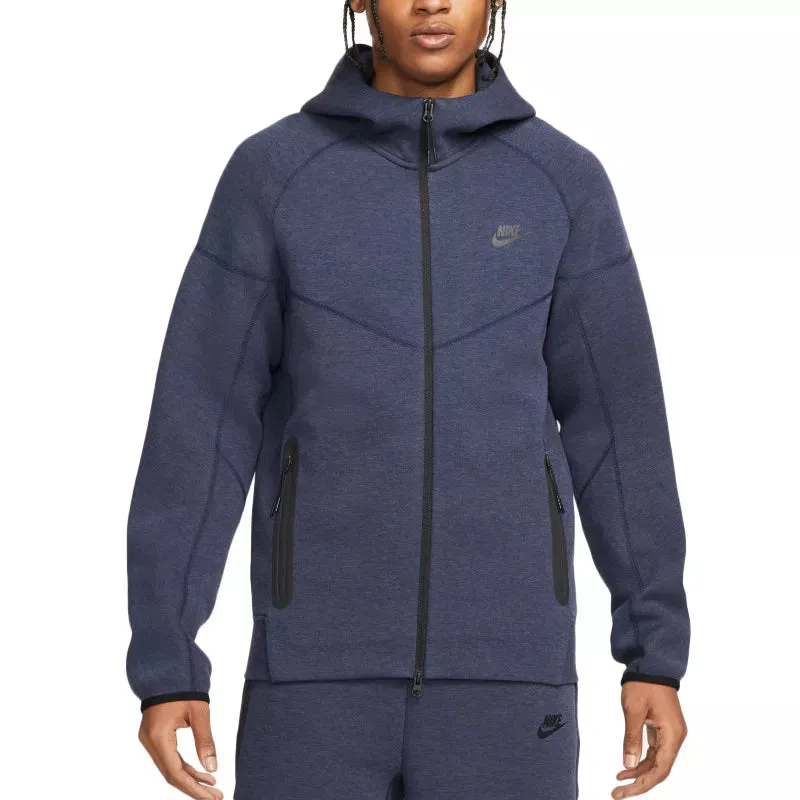 Nike - Veste De Survêtement Tech Fleece Full Zip - Marine - Homme