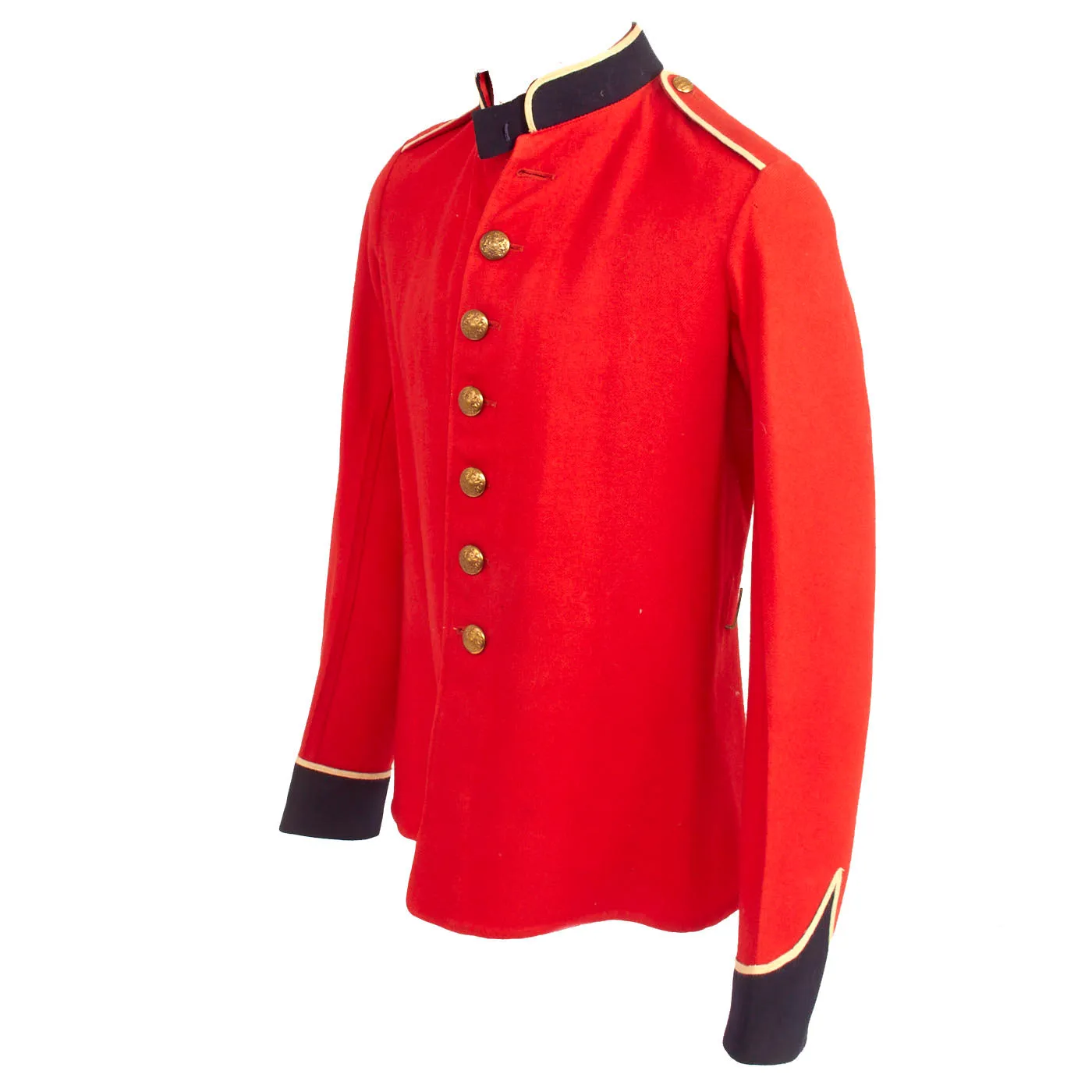 Original Pre-WW1 British Guards Other Ranks Enlisted Scarlet Coat - Dated 1913