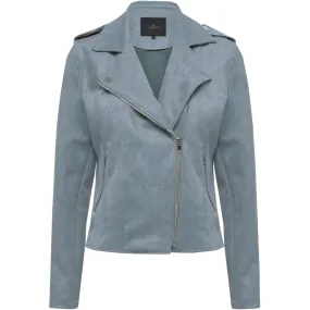 PCTania Biker Jacket - Skyway Blue