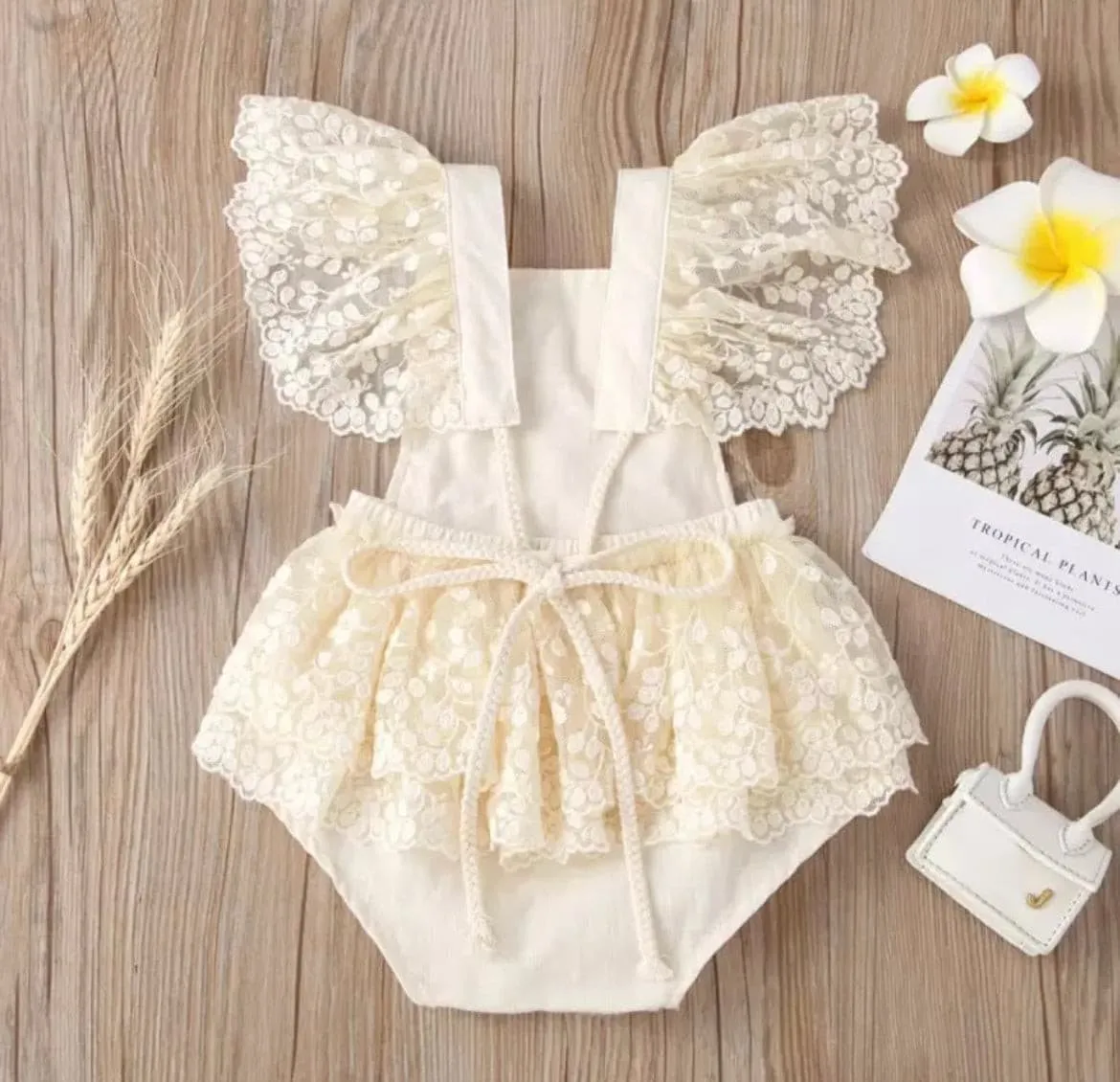 Priscilla Lace Romper