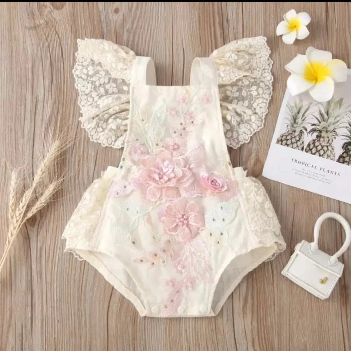 Priscilla Lace Romper