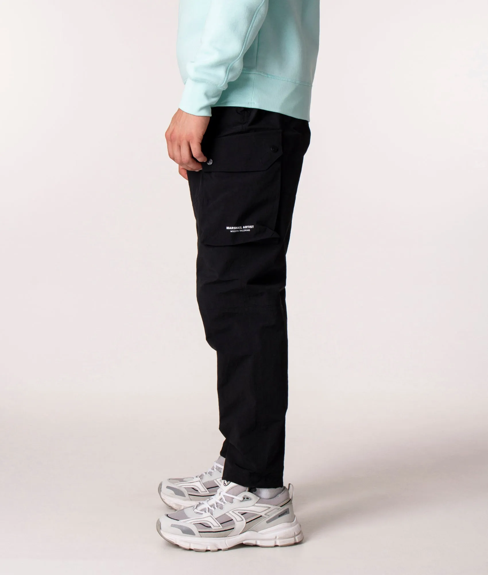 Regular Fit Cotton Polyamide Cargo Pants