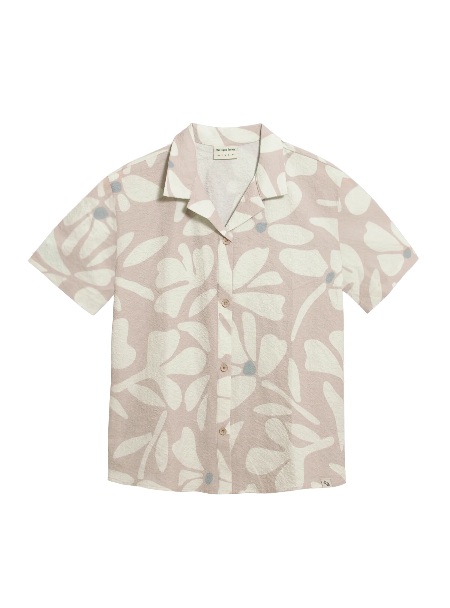 Resort Shirt (Seersucker Field Cream)