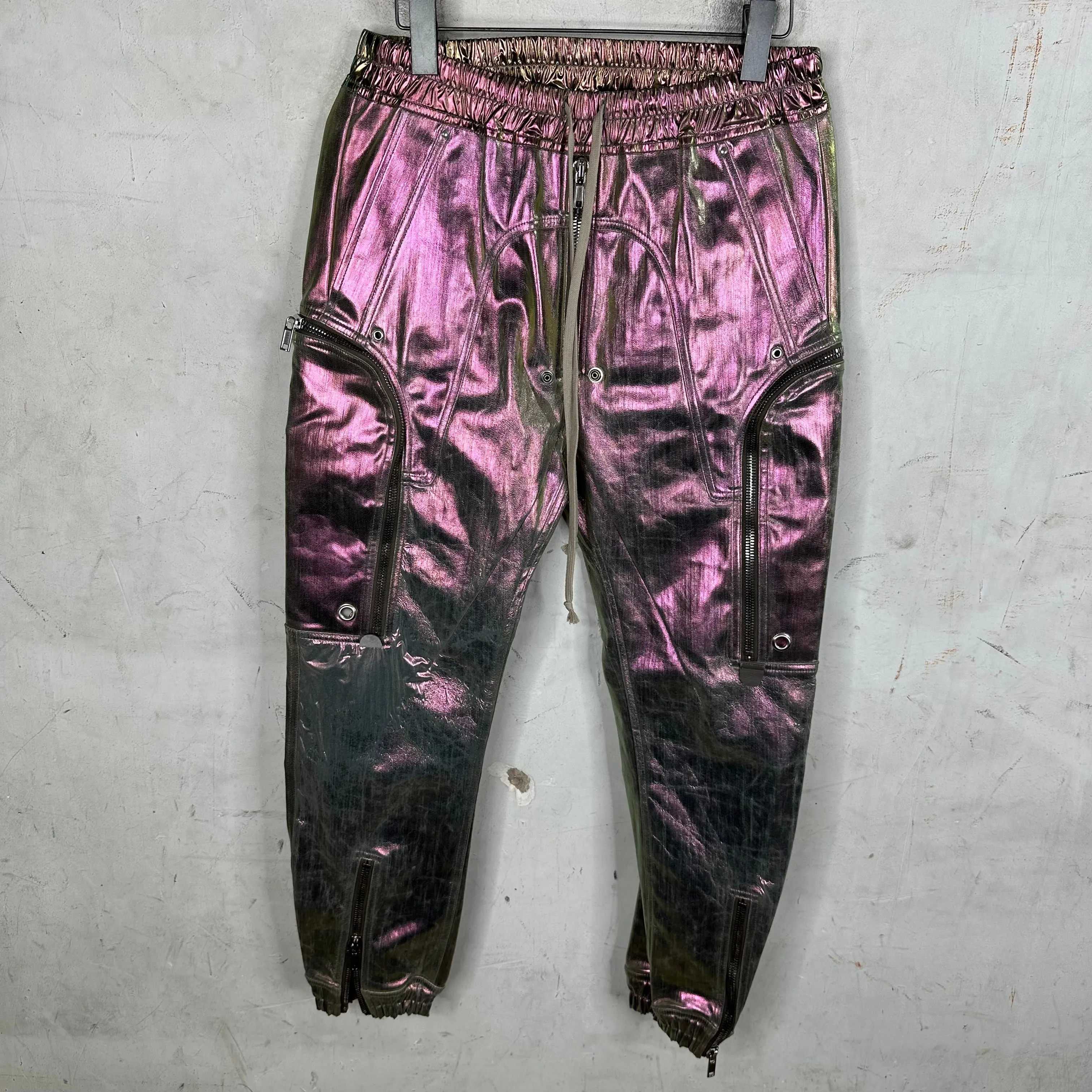 Rick Owens Pearl Iridescent Bauhaus Cargos