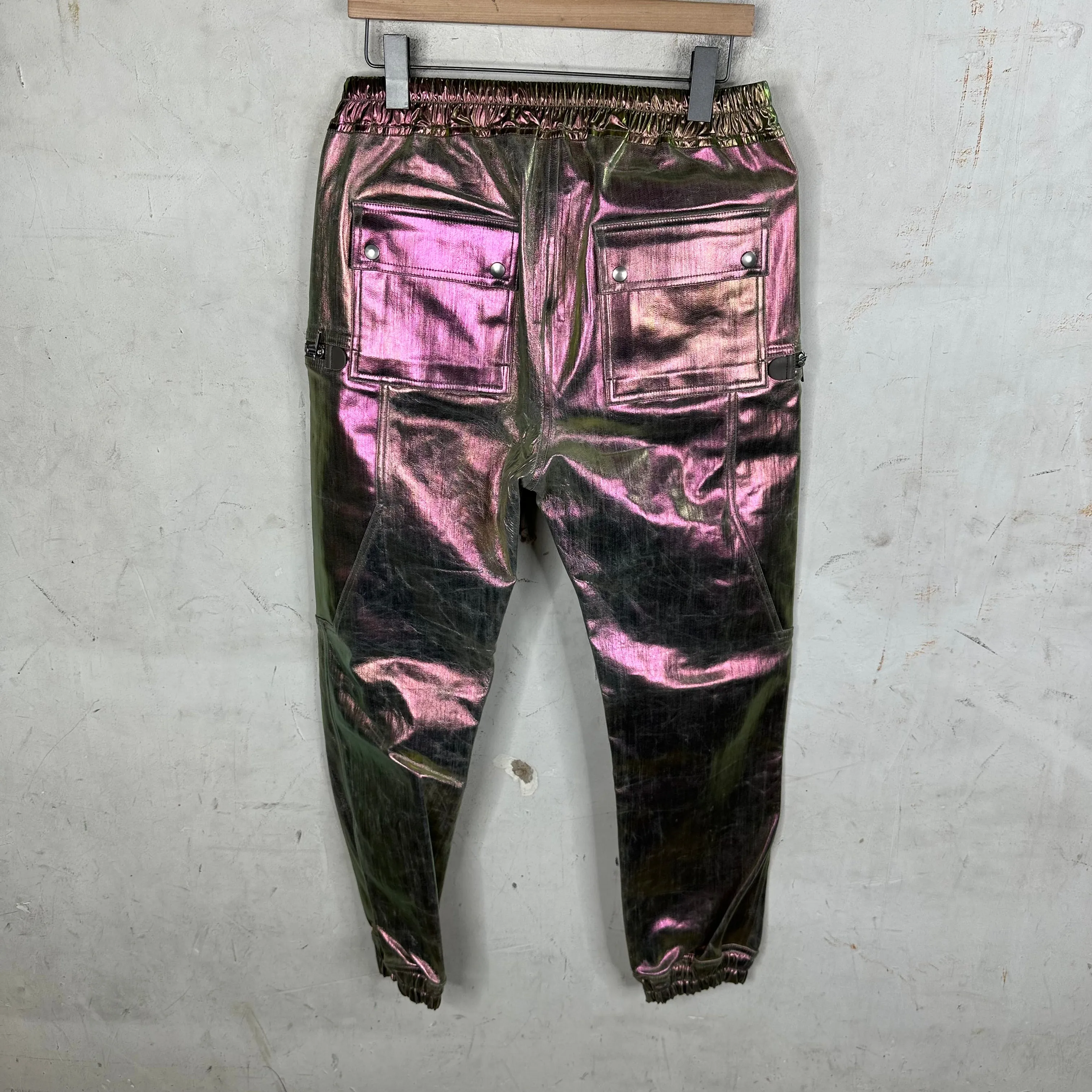 Rick Owens Pearl Iridescent Bauhaus Cargos