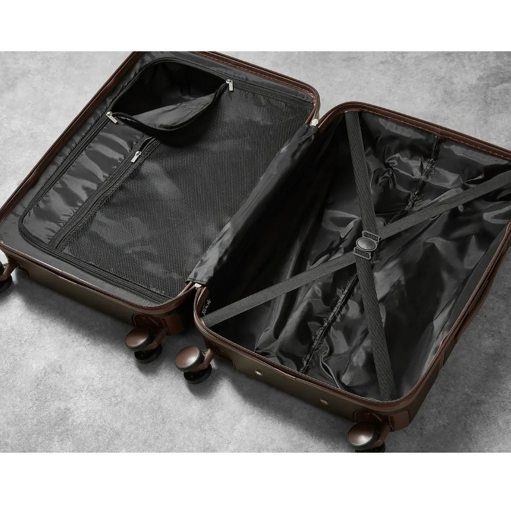 Rock Chelsea 54cm Carry On Hardsided Luggage - Black