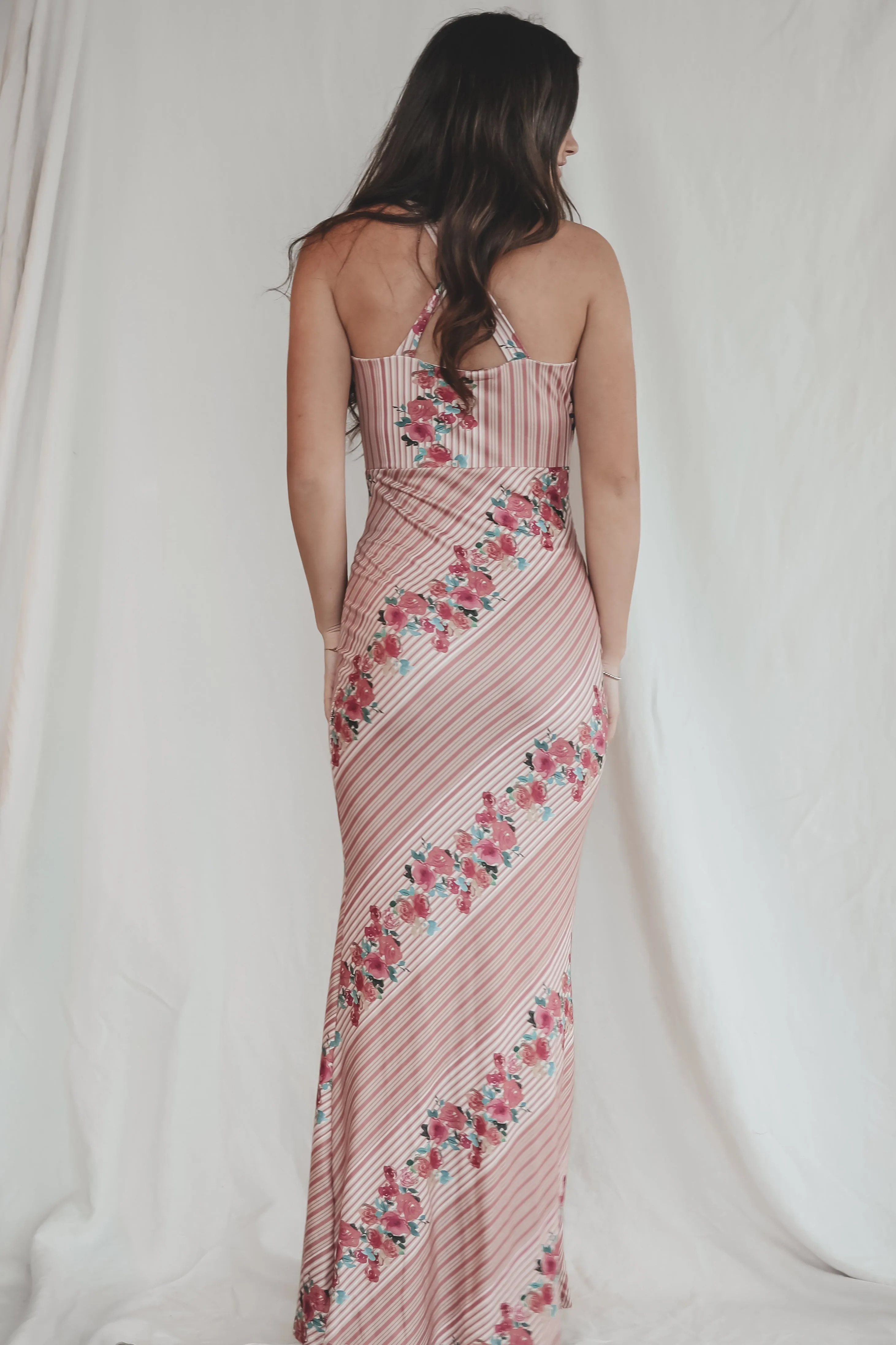 Romance Is In The Air Floral Maxi Dress