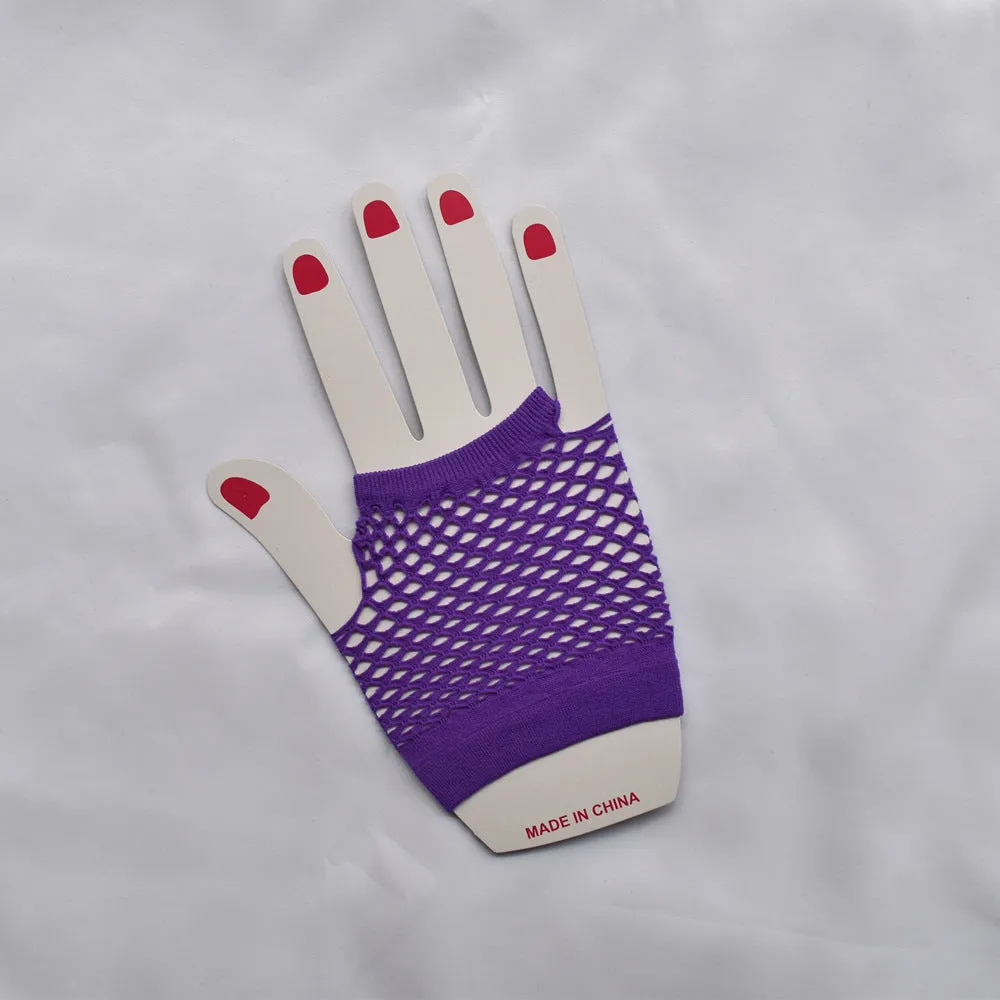 Sexy Fishnet Gloves for Y2K DressUp in 2032cm Length