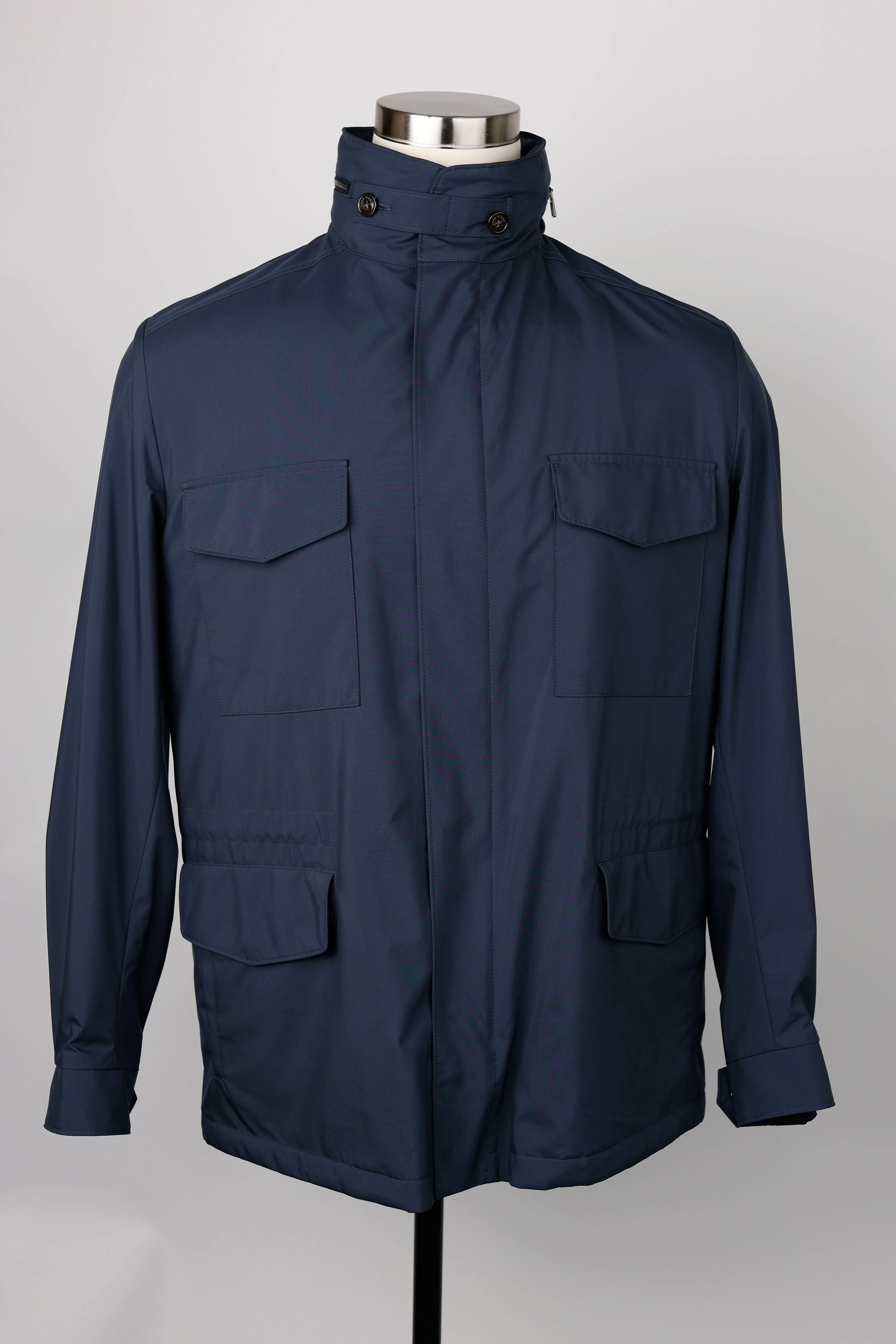 Short Traveler Cashmere Lined Lightweight Jacket