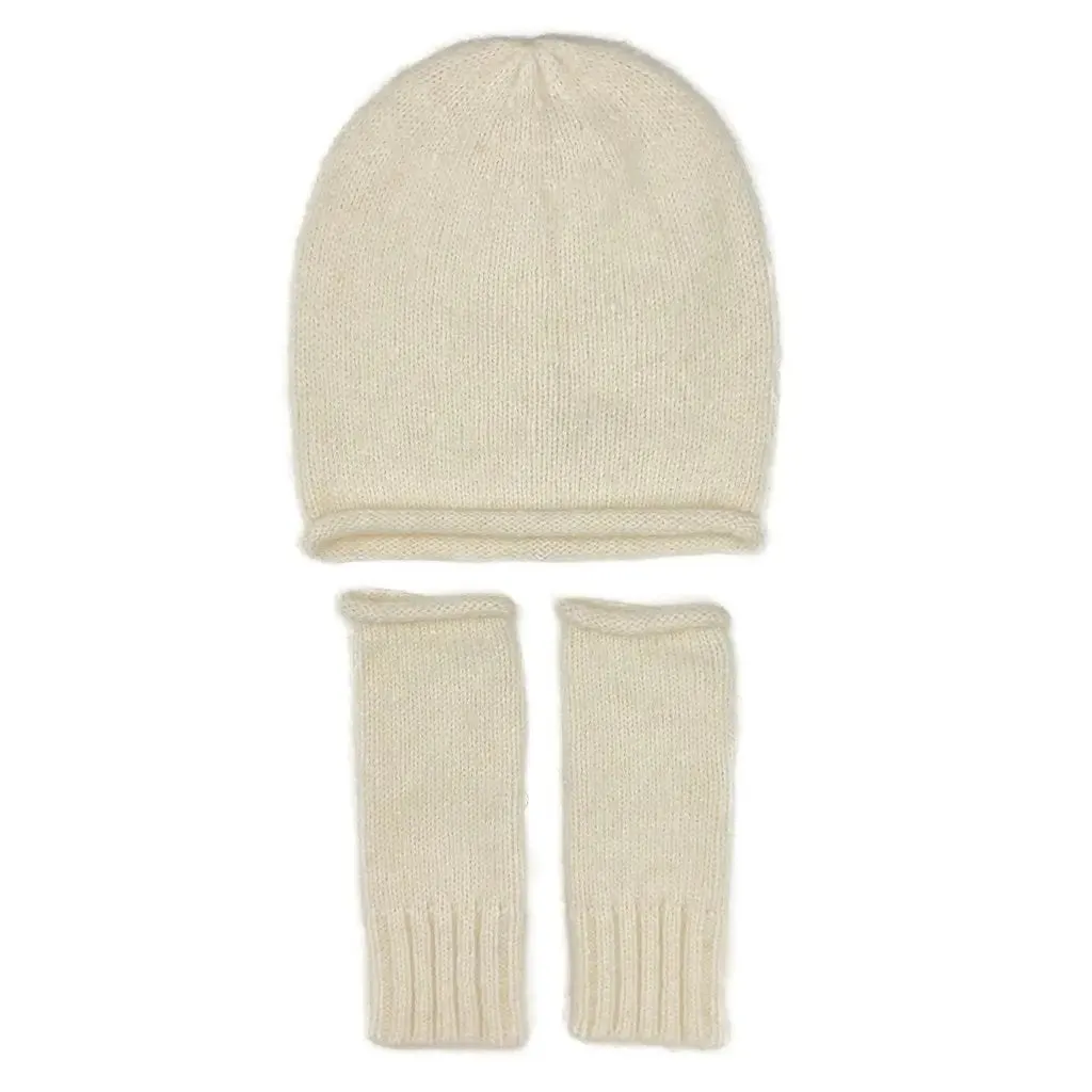 Snow Essential Knit Alpaca Beanie | Ethical Style