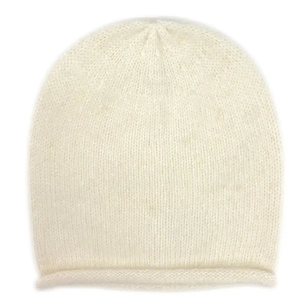 Snow Essential Knit Alpaca Beanie | Ethical Style