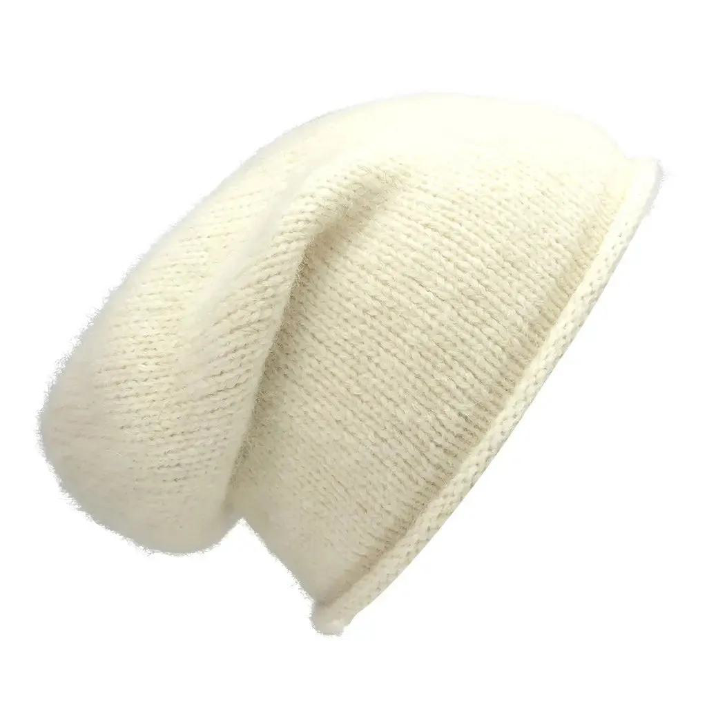 Snow Essential Knit Alpaca Beanie | Ethical Style