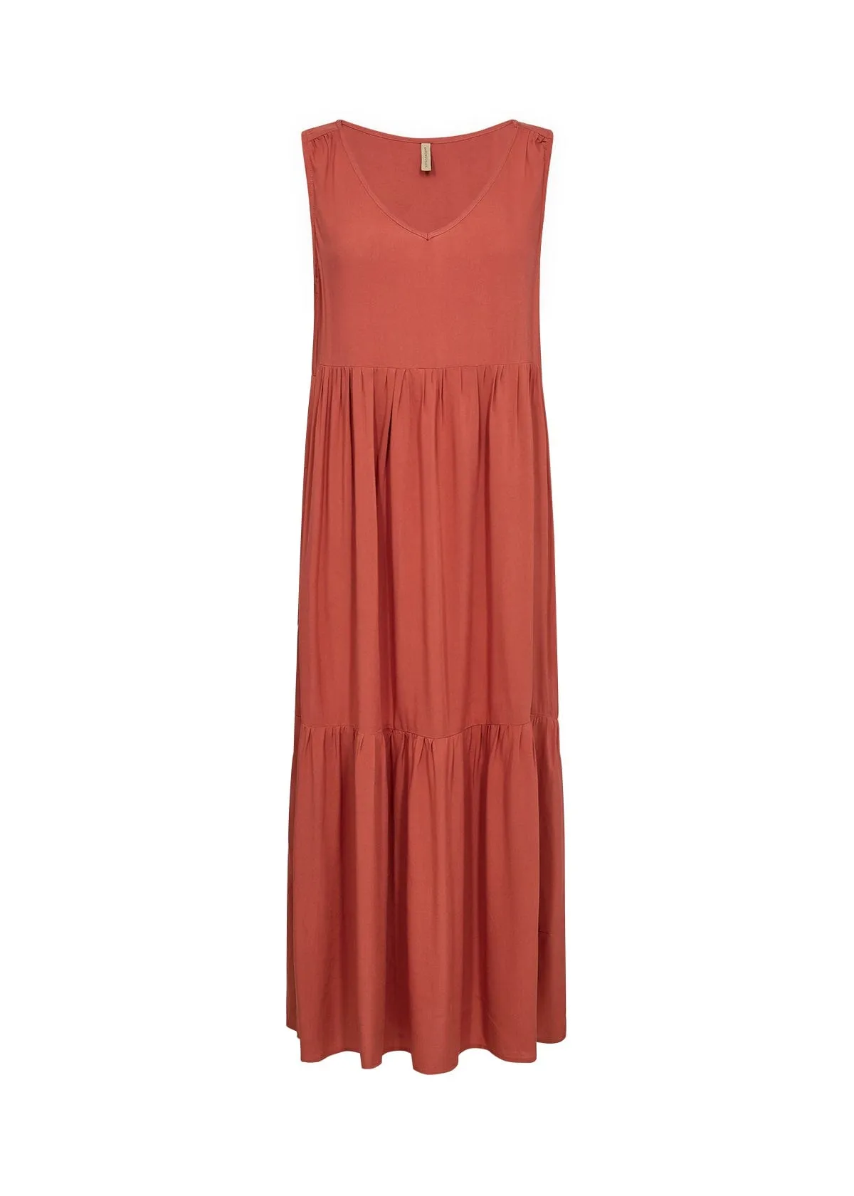 Soya Concept Maxi Dress Terracotta