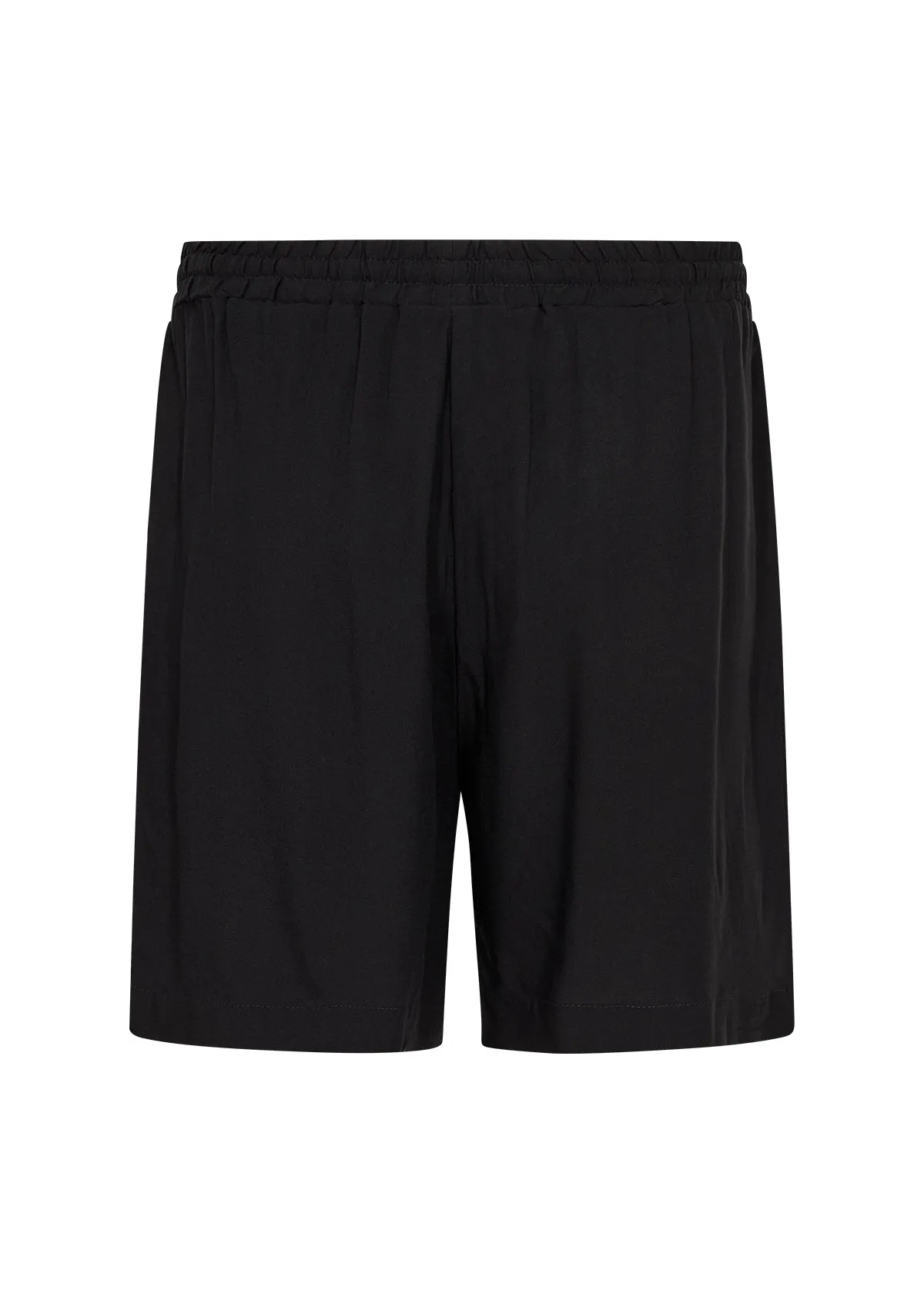 Soya Concept Tie Waist Shorts Black