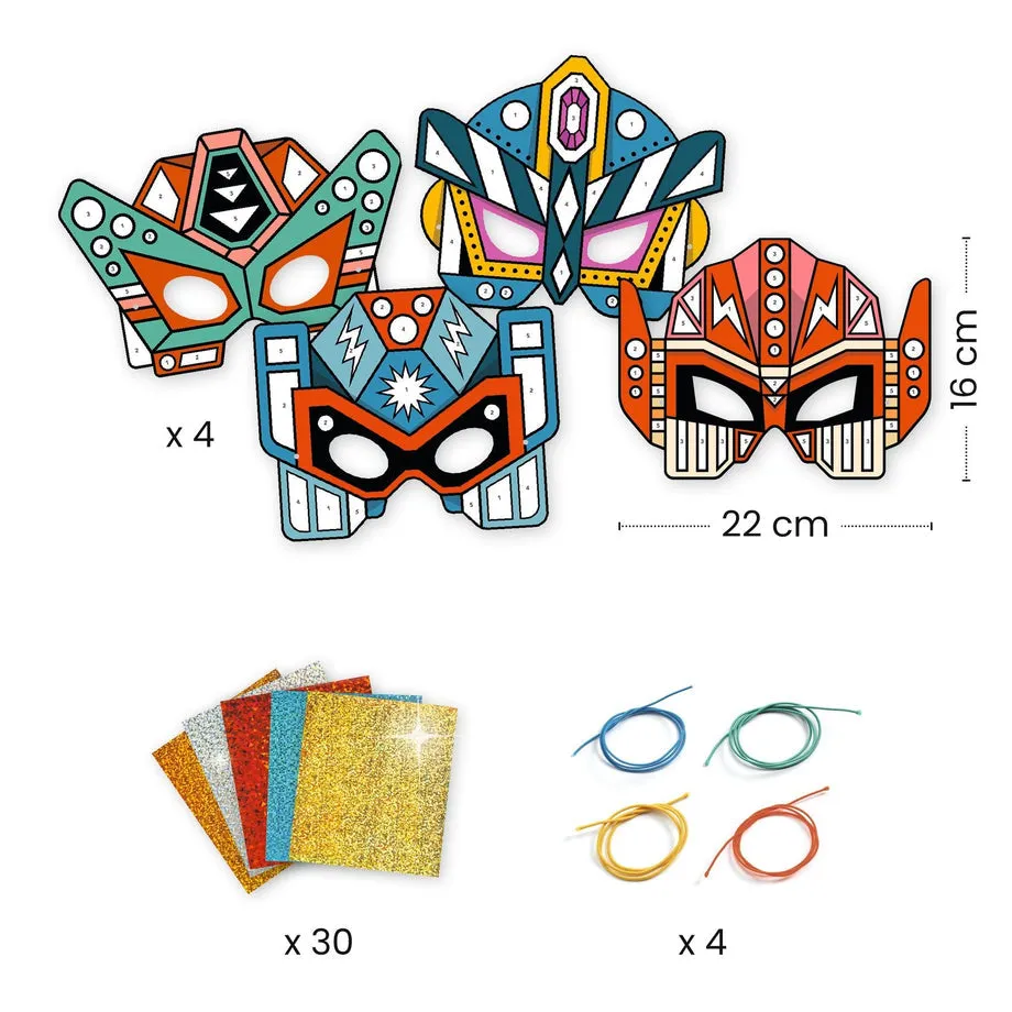 Super Robots Masks Kit