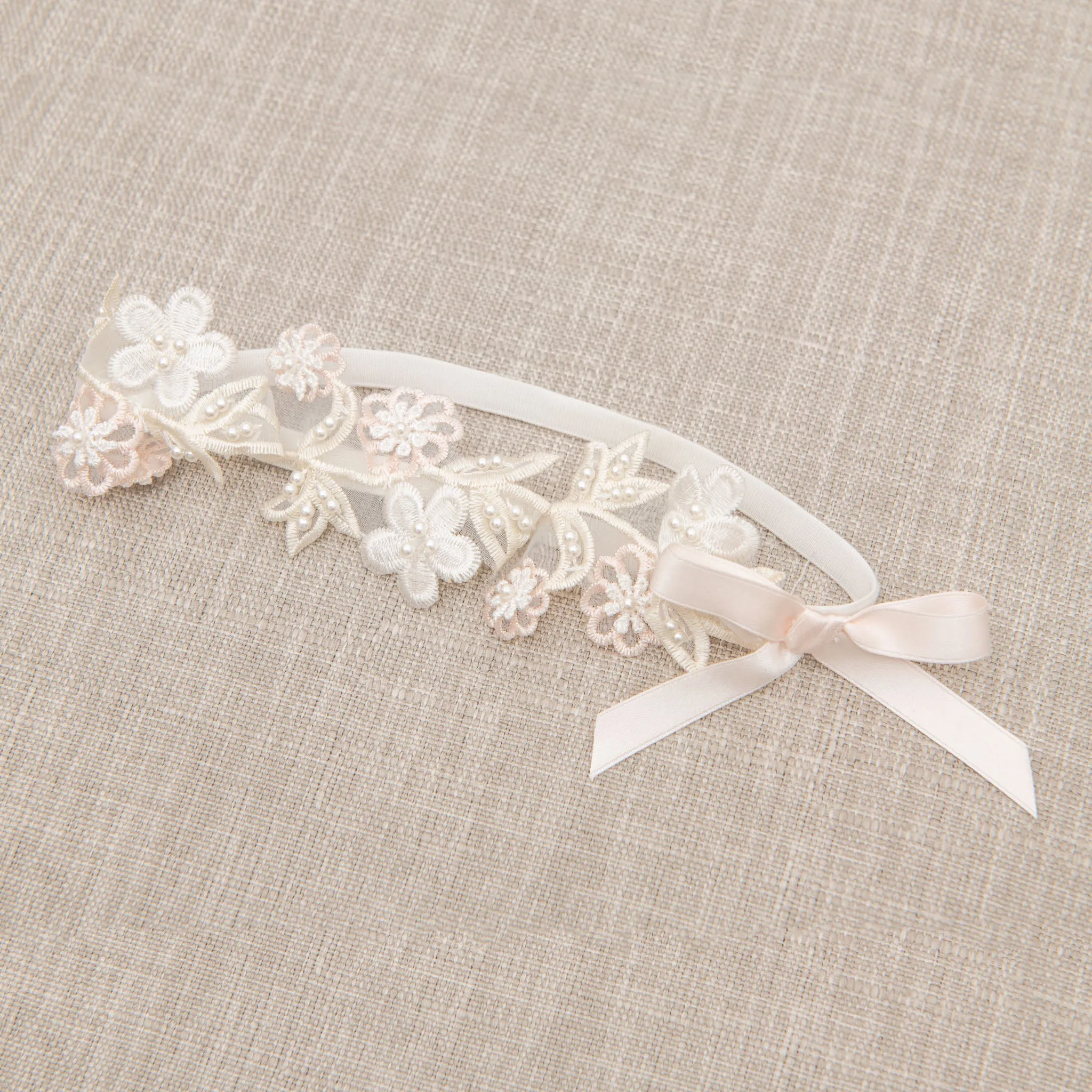 Tessa Beaded Flower Headband