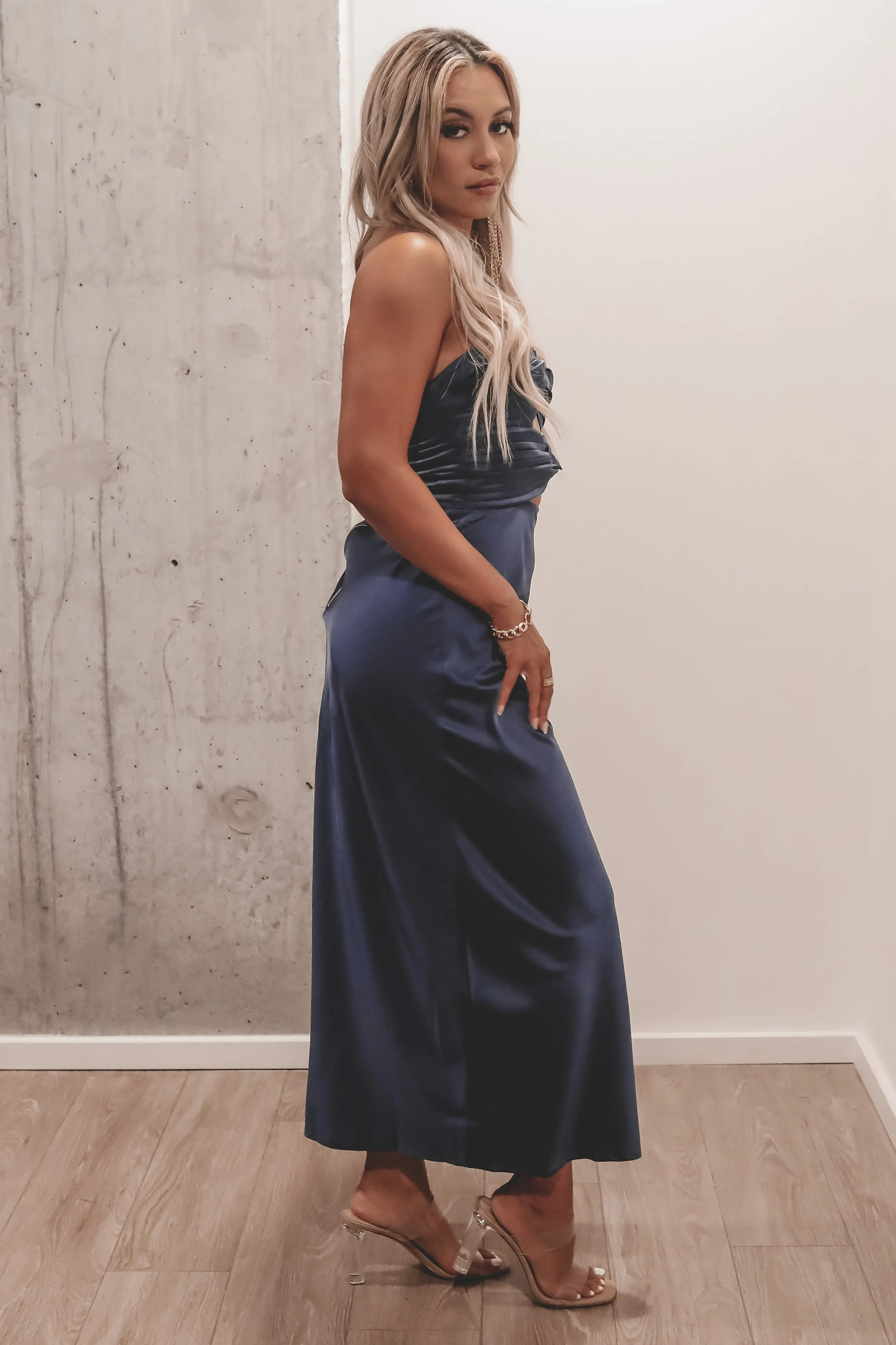 The Girls Have Arrived Strapless Maxi Dress