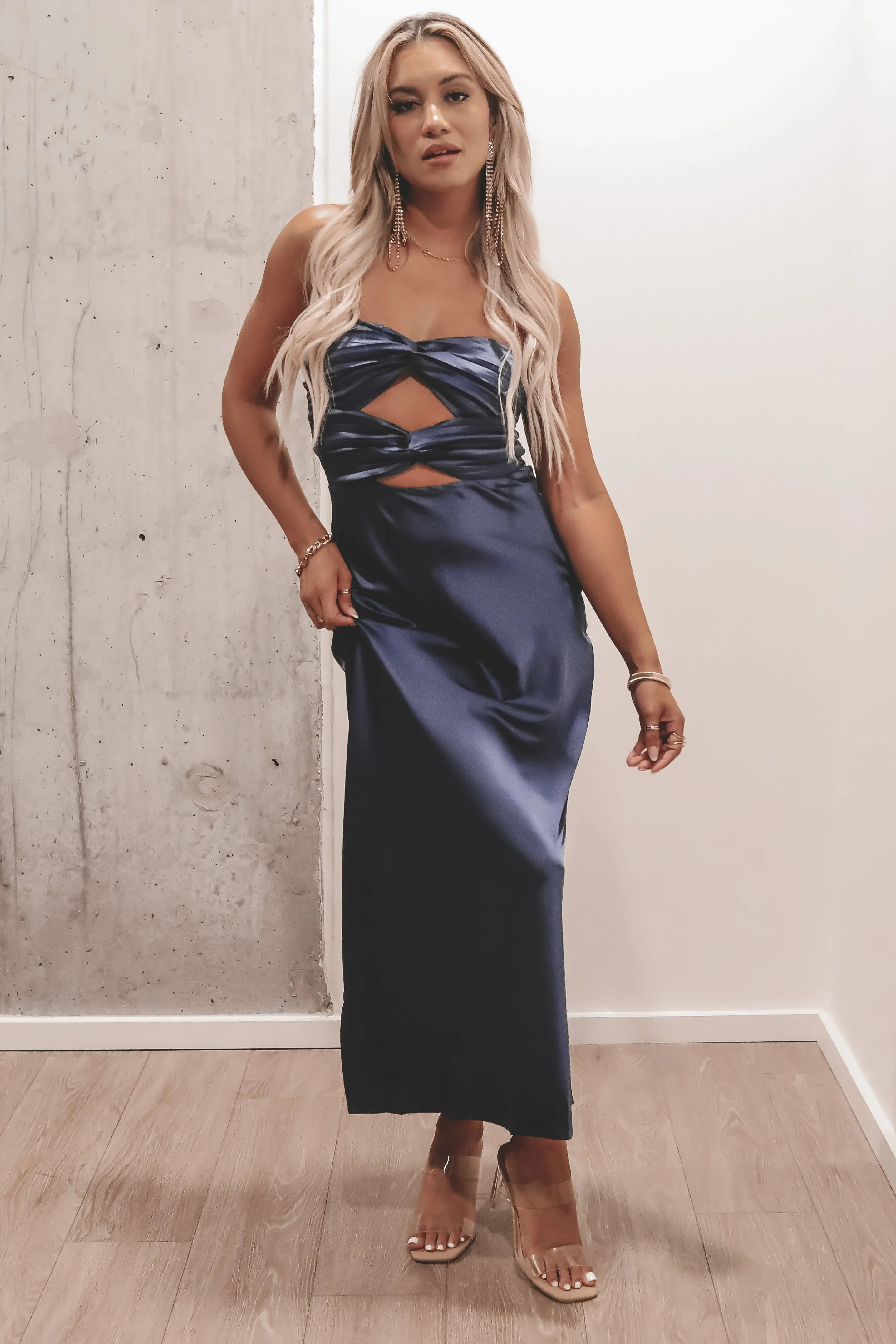 The Girls Have Arrived Strapless Maxi Dress