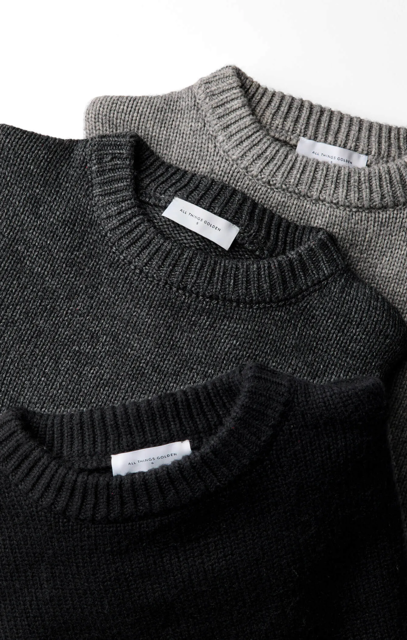 THE HEAVY KNIT - GREY