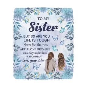 To My Sister Ultra-Soft Micro Fleece Blanket 50"x60" (Thick)