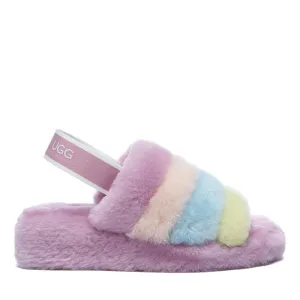 UGG Arco Iris Fluffy Slides