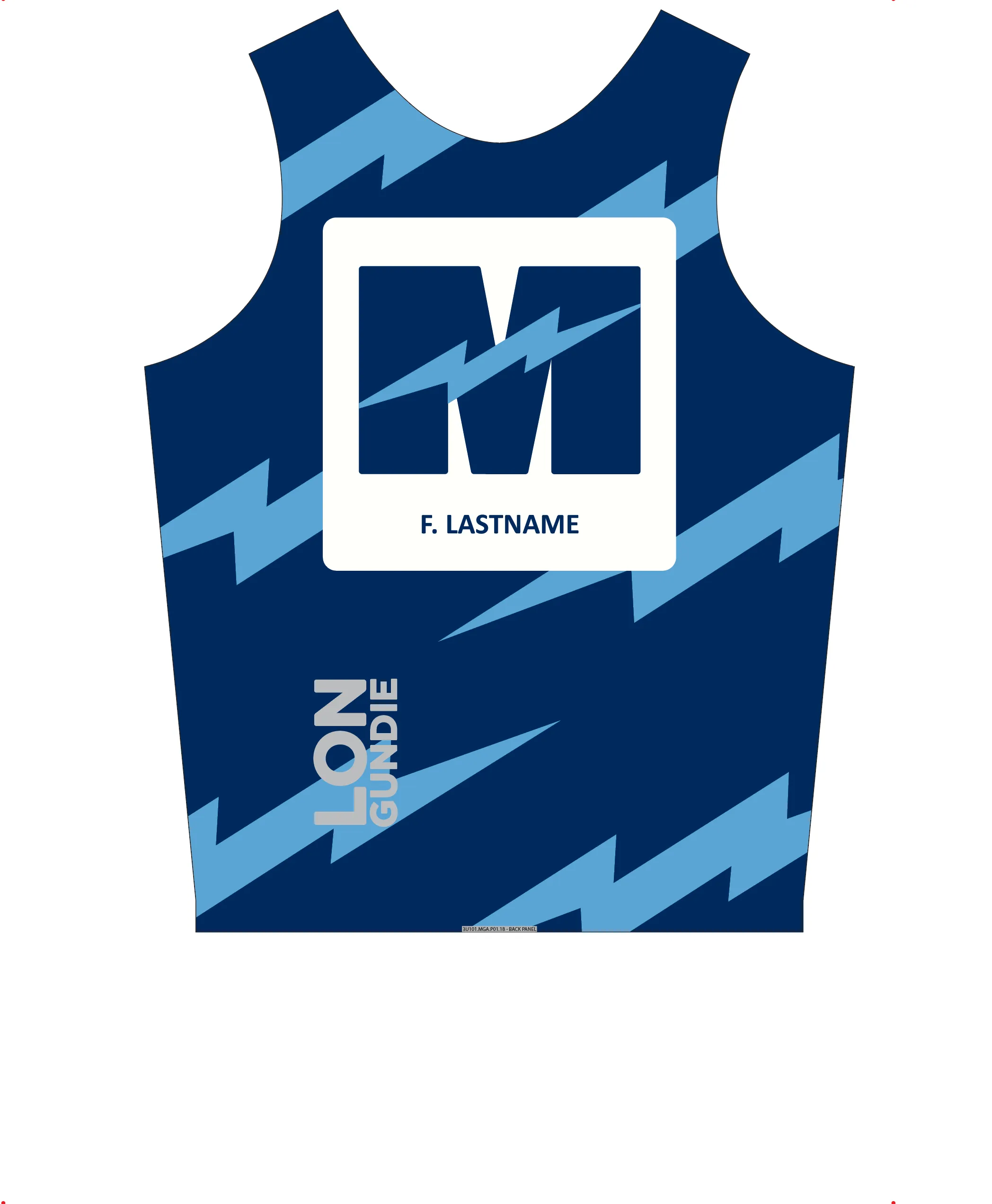 UNISEX PINNIE TOP BLUE | MAGNIFICAT SAILING | PSNLZ'D