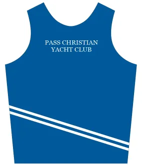 UNISEX PINNIE TOP TANK BLUE | PASS CHRISTIAN YACHT CLUB