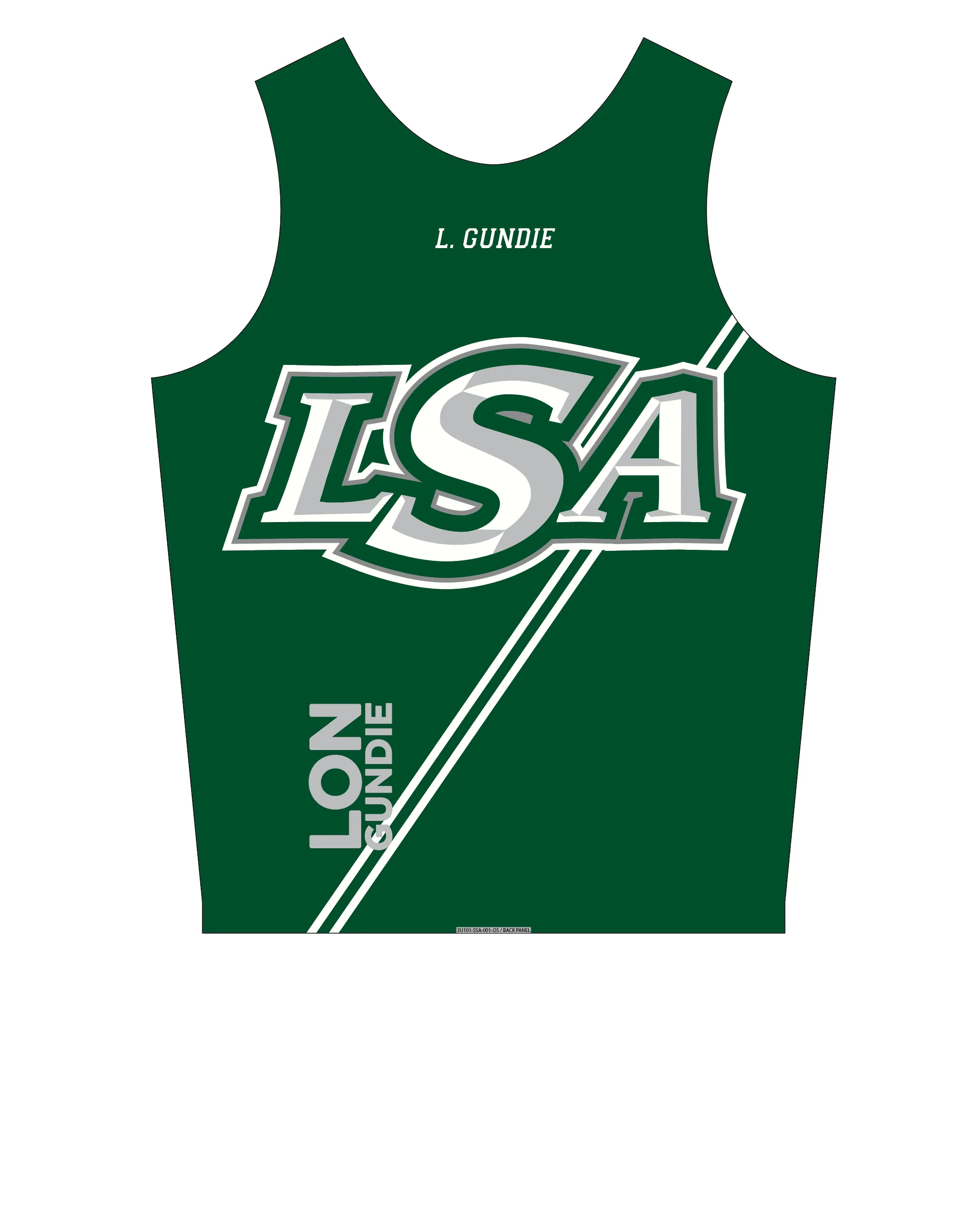 UNISEX PINNIE TOP TANK GREEN | LUTHERAN SOUTH ACADEMY | PSNLZ'D