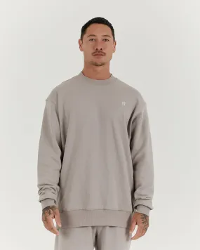 UNWIND CREW JUMPER - RHINO