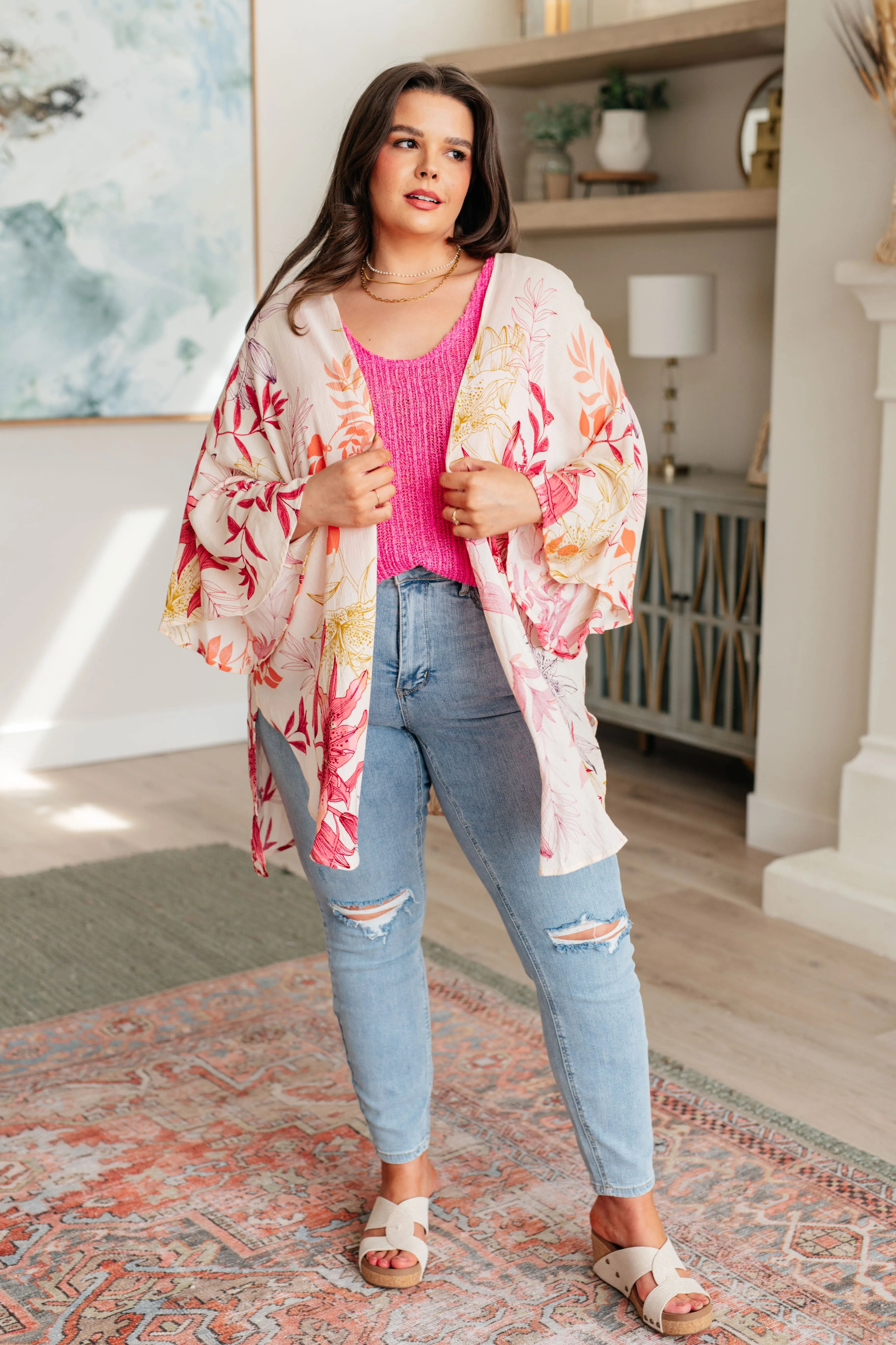 Vacay Season Bell Sleeve Kimono