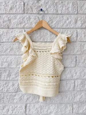 Waverly Crochet Halter Tank