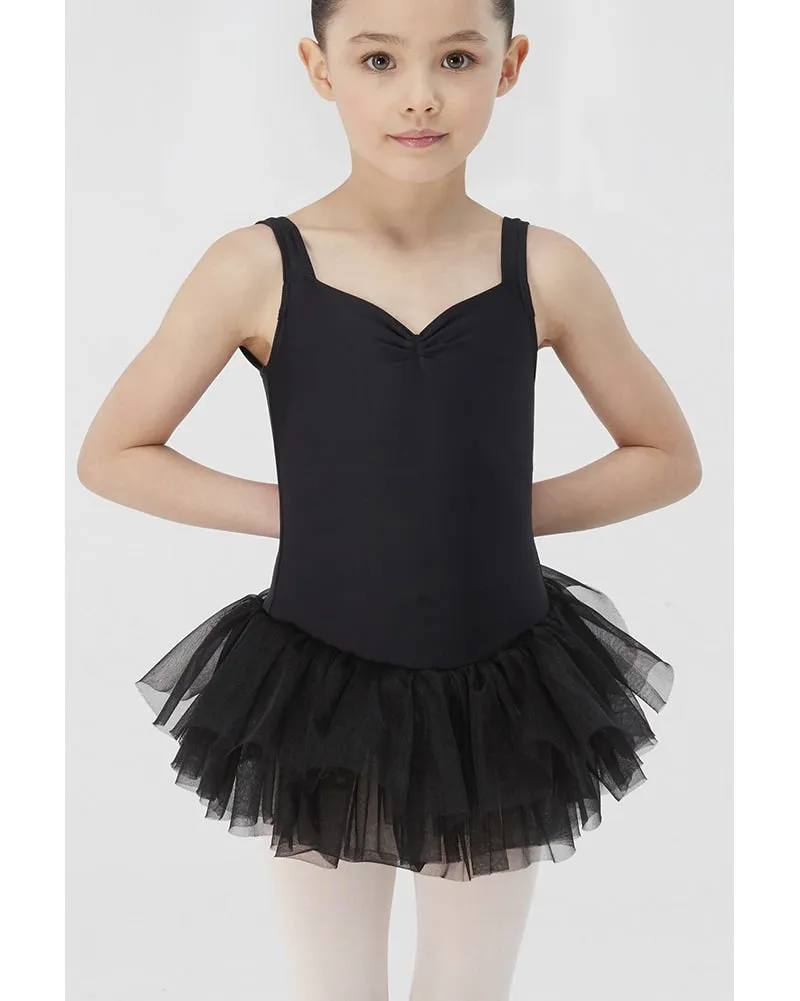 Wear Moi Noisette Pinch Front Tank Ballet Tutu Dress - Girls