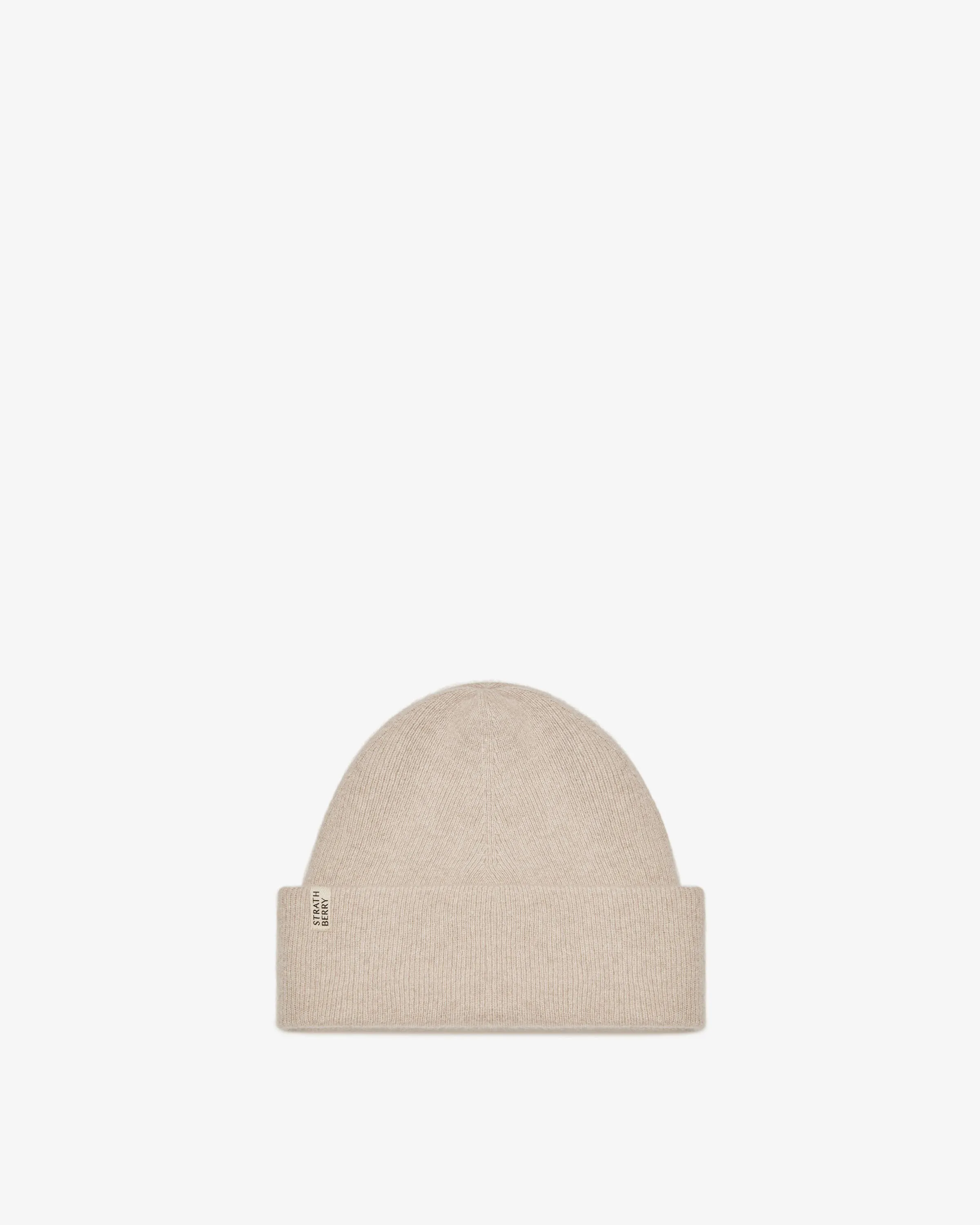 Westray Ribbed Cashmere Beanie - Alabaster