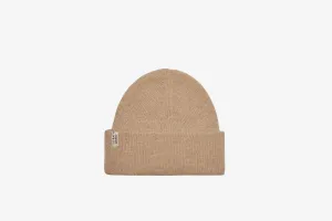 Westray Ribbed Cashmere Beanie - Camel