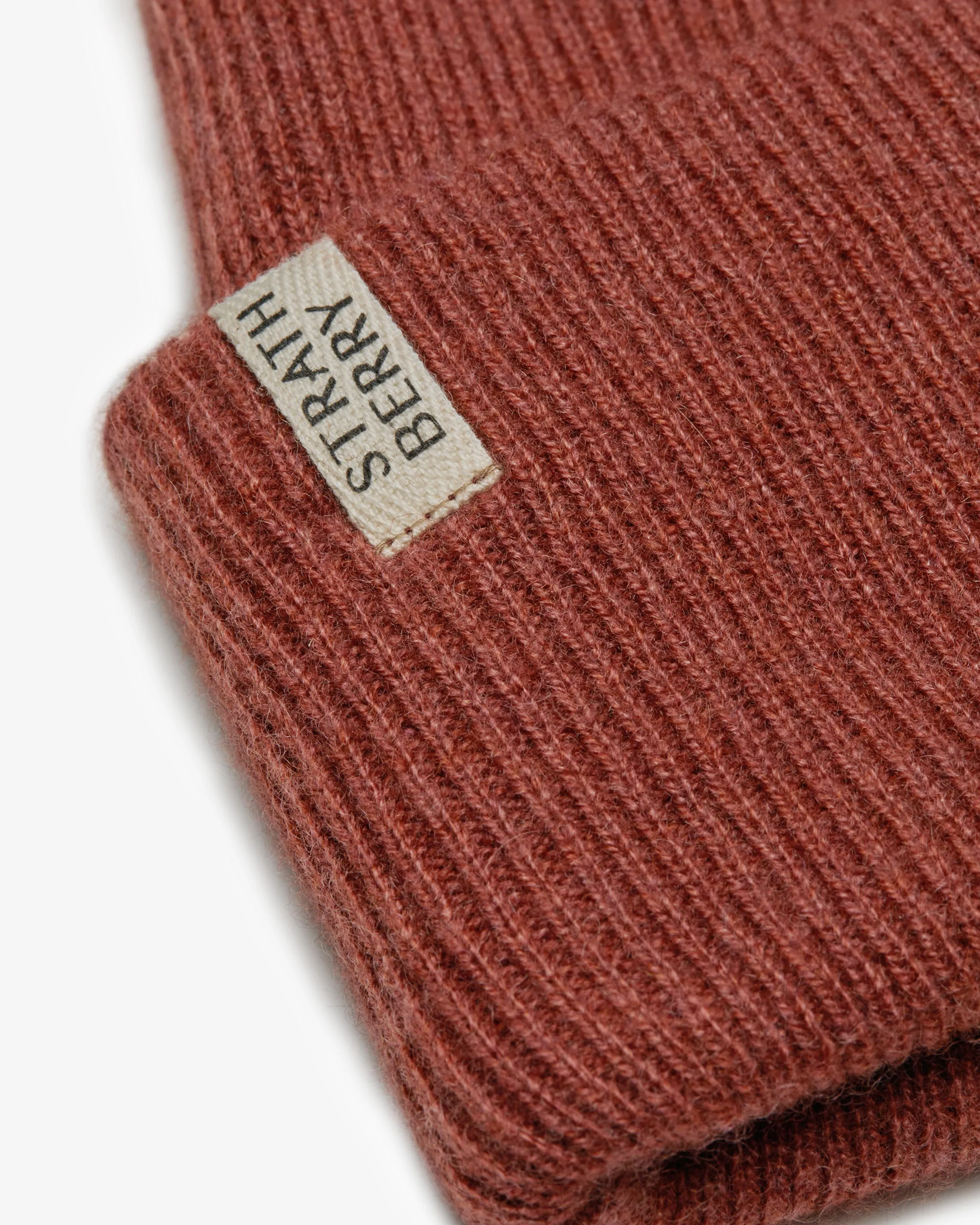 Westray Ribbed Cashmere Beanie - Sienna