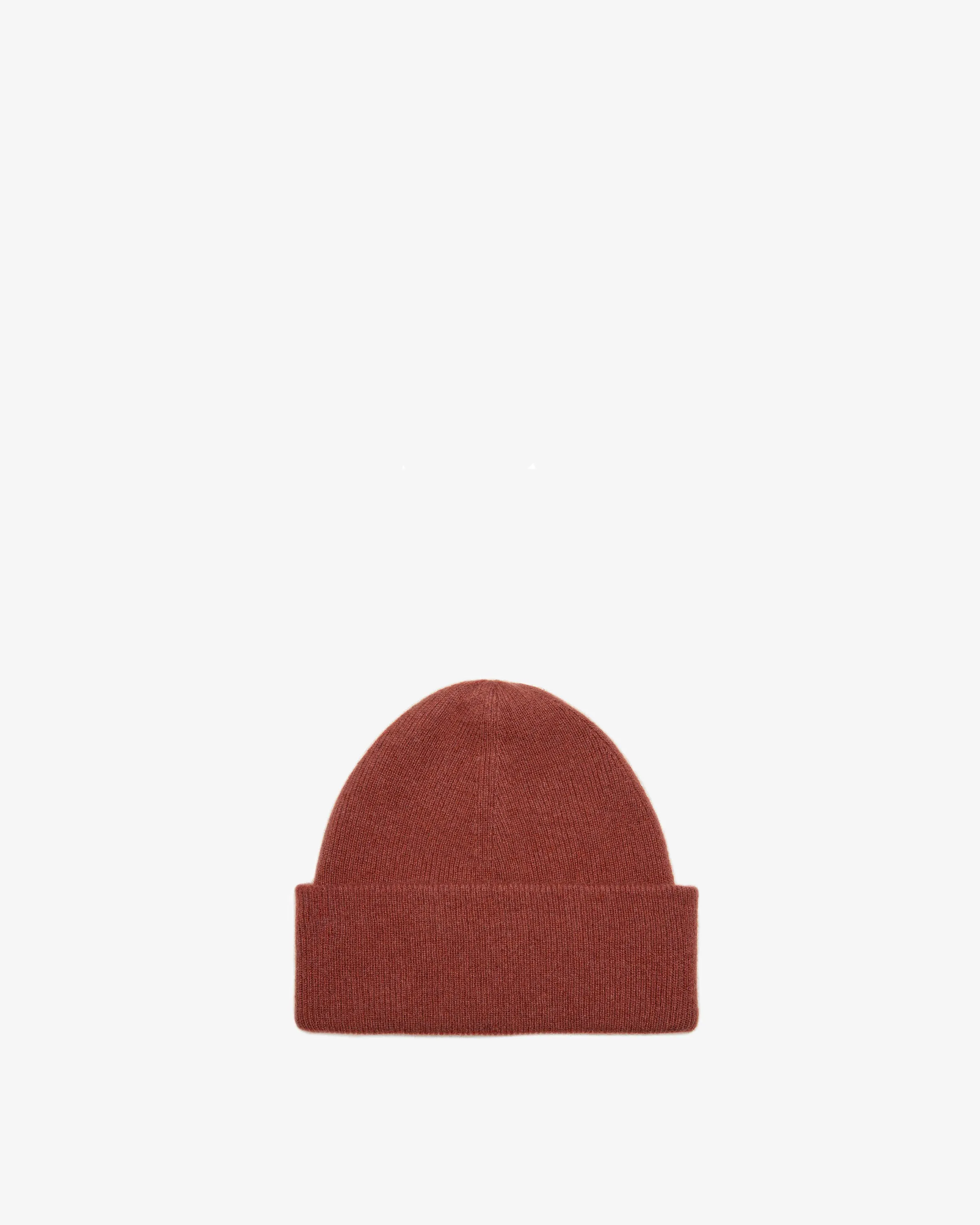 Westray Ribbed Cashmere Beanie - Sienna