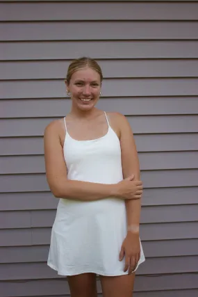 White Active Tennis Dress