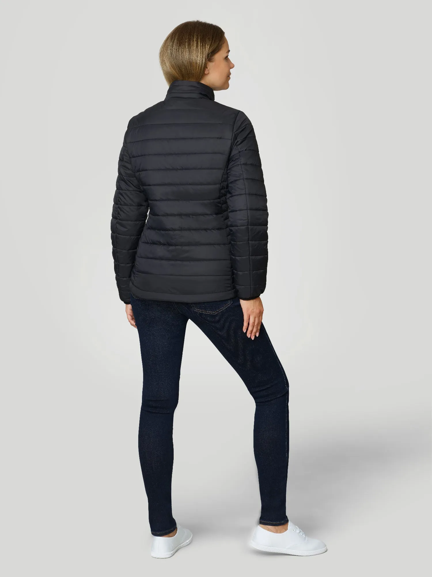 Women's 13W Heated Puffer Jacket with HeatSync  - Black - FINAL SALE