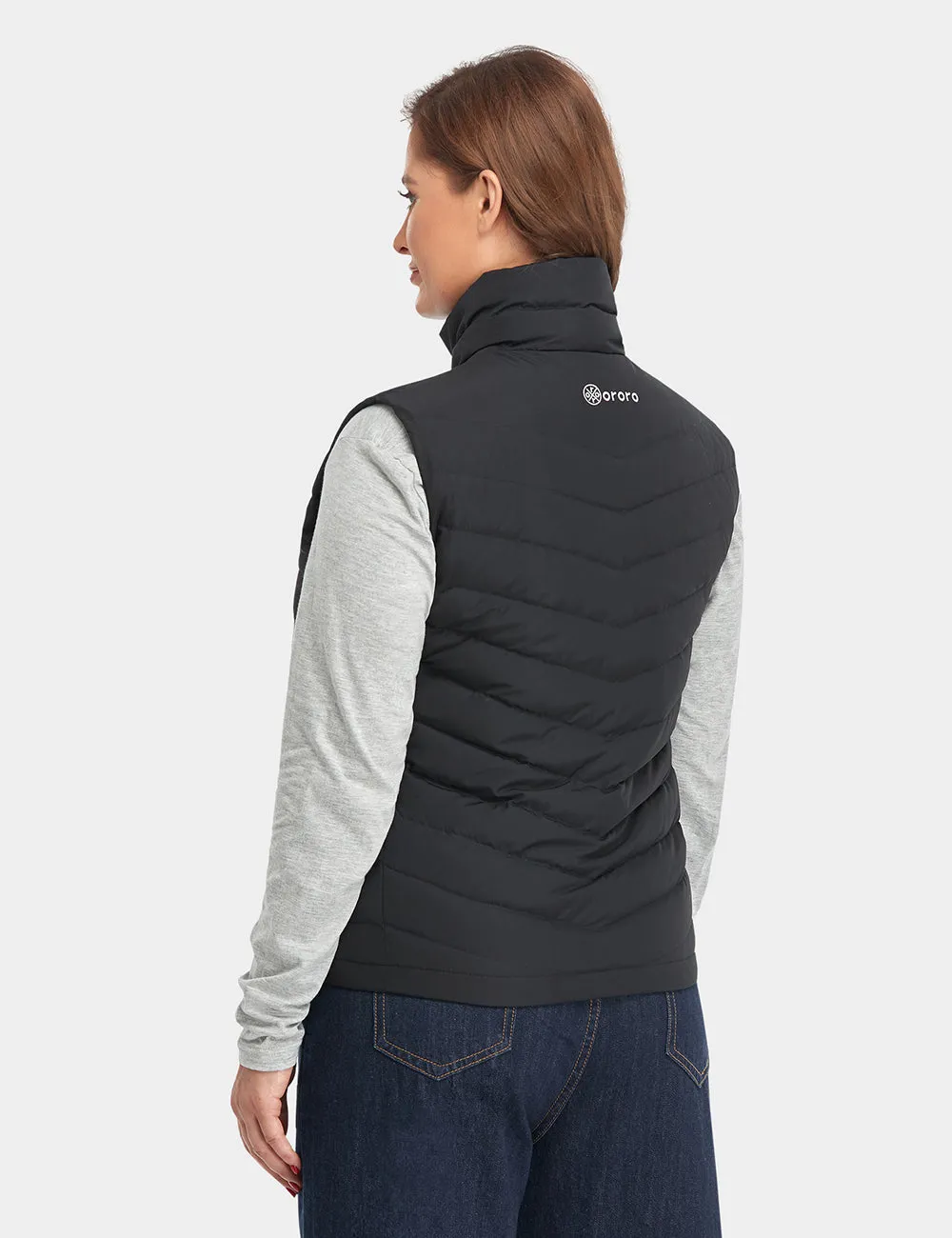 Women's Heated Lightweight Down Vest (Apparel Only)