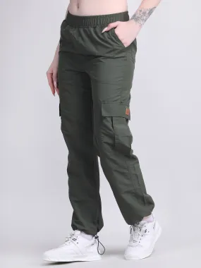 women's parachute cargo pants