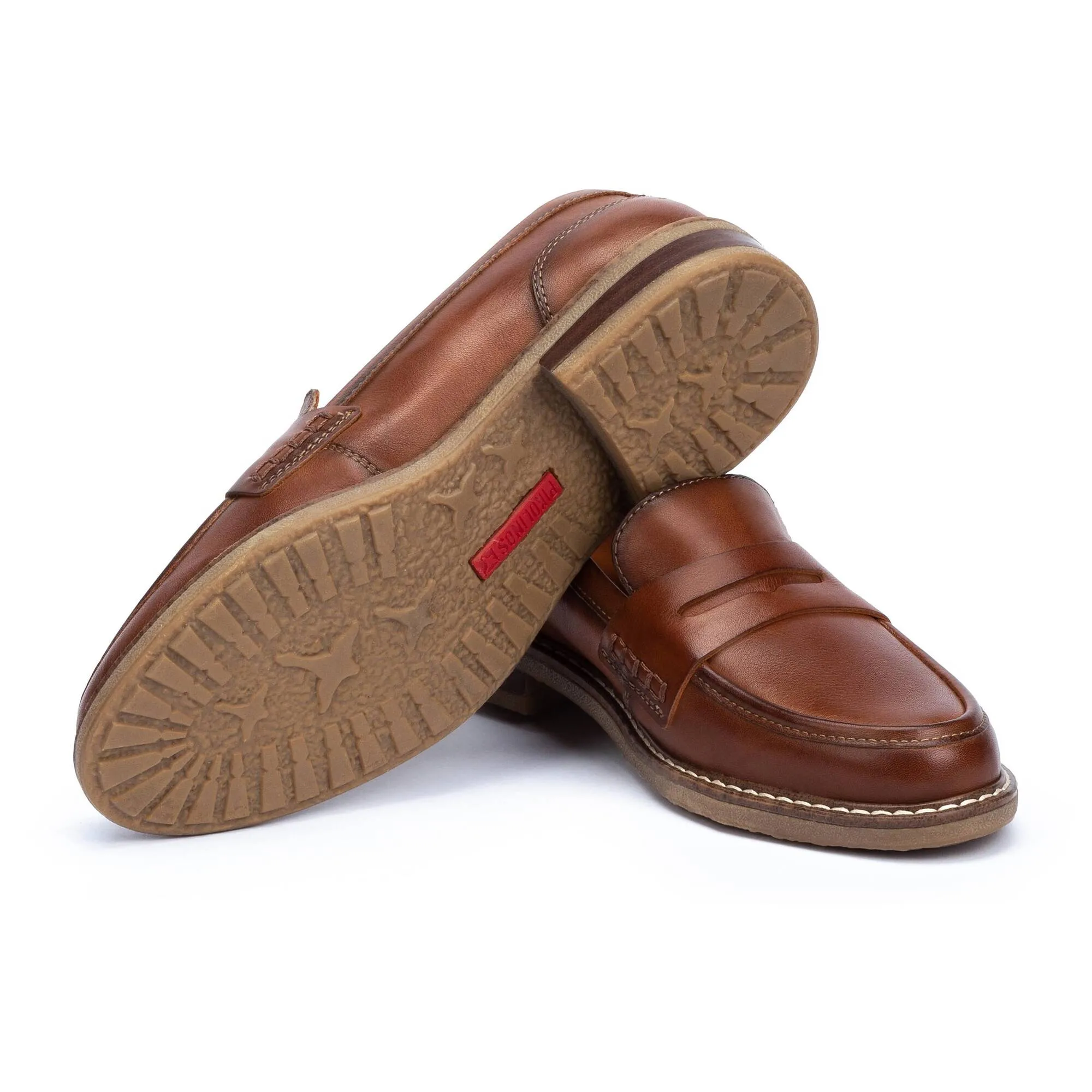 Women's Pikolinos Aldaya Loafers Color: Cuero (WIDE WIDTH)