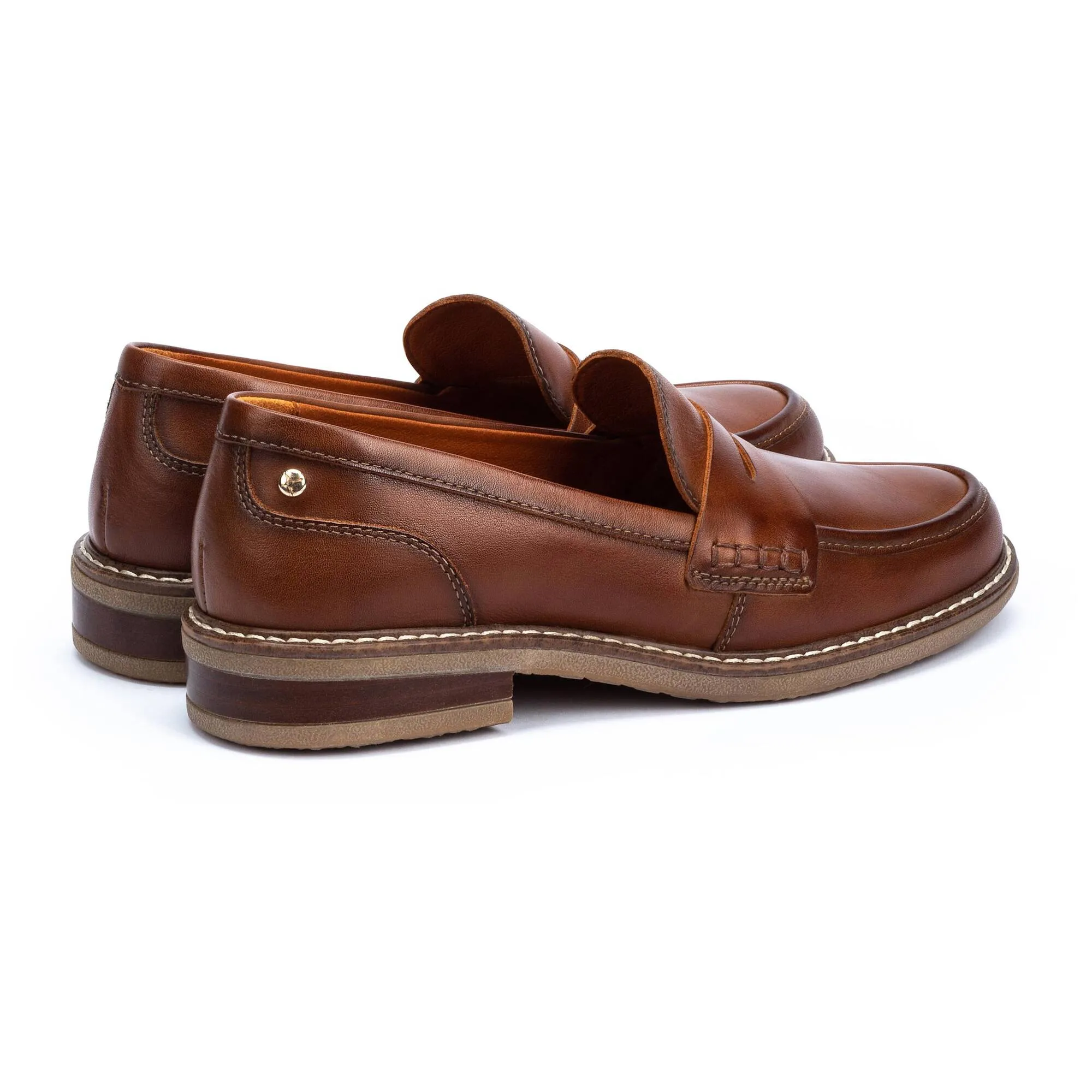 Women's Pikolinos Aldaya Loafers Color: Cuero (WIDE WIDTH)