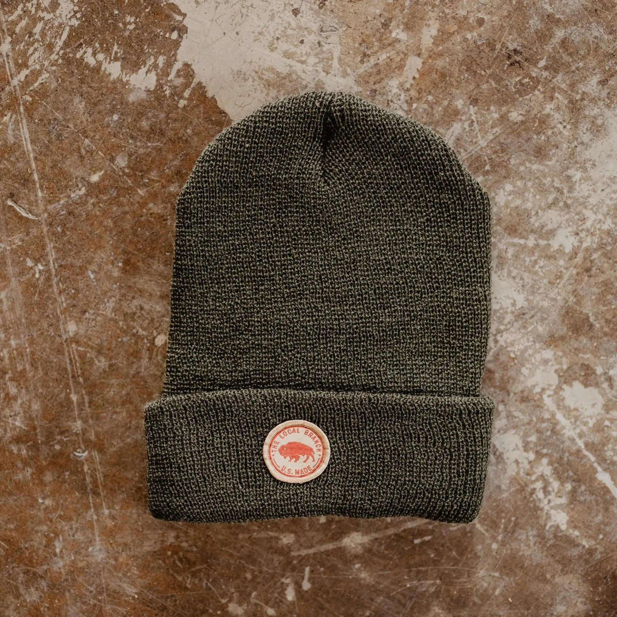 Wool Bison Beanie - USA Made