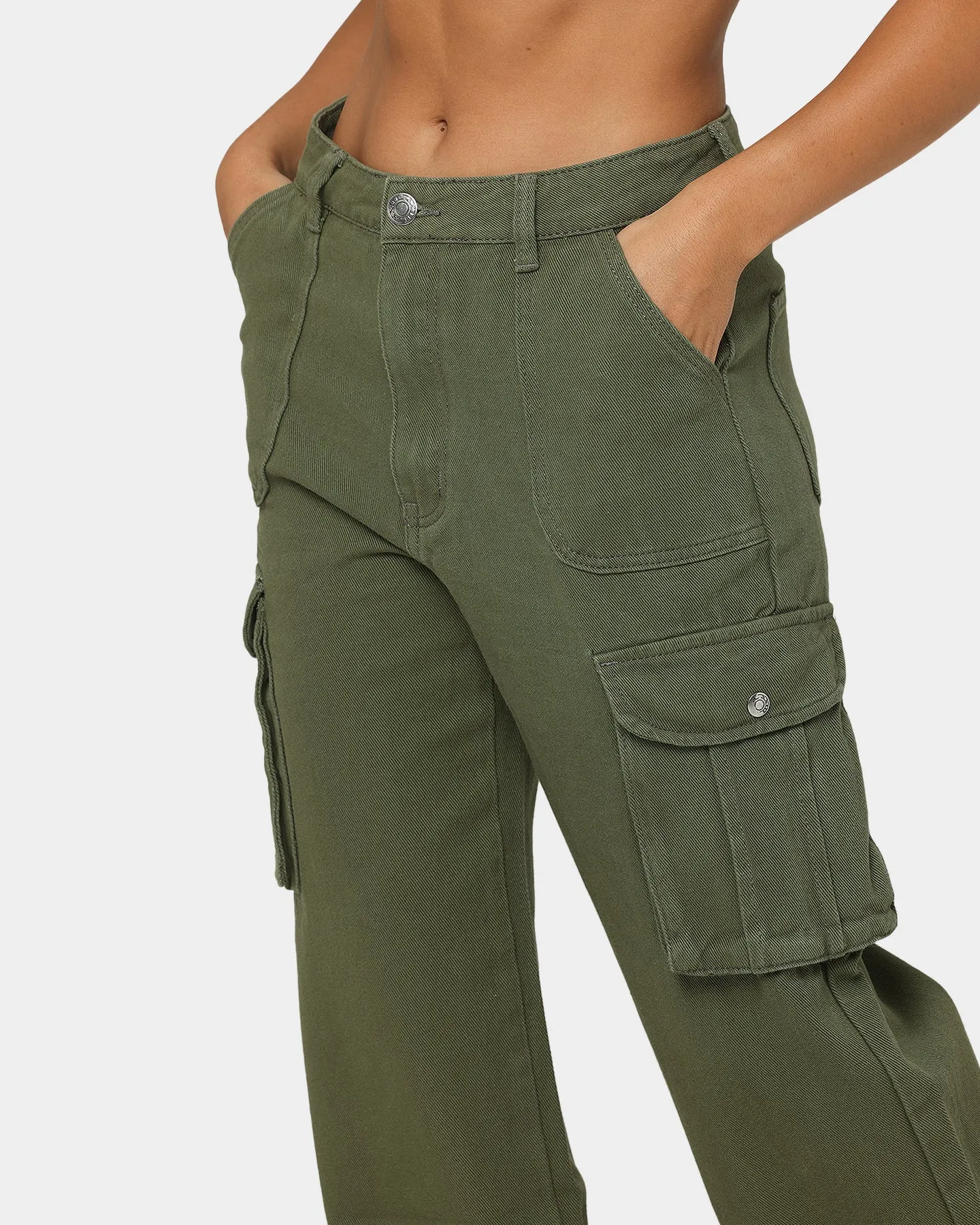 XXIII Women's Nuray Cargo Pants Khaki