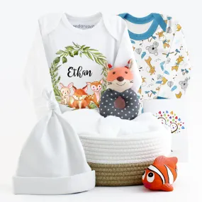 Zeronto Baby Gift Box - Cute Fox & Friends