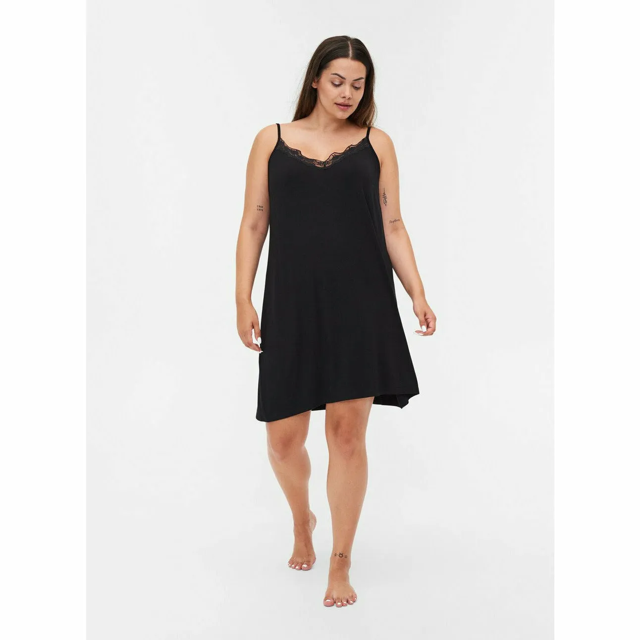 Zizzi Lace Slip Dress